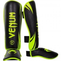 Щитки Venum Challenger - Neo Yellow/Black