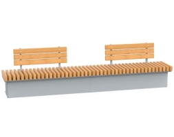 Скамья со спинкой Вааде 2, фото 2