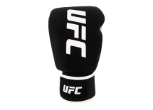 (UFC Перчатки для бокса и ММА черные/белые - L)