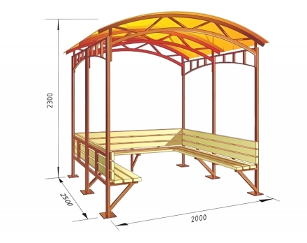Курилка - беседка 18006, фото 1