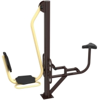 Велосипед + жим ногами