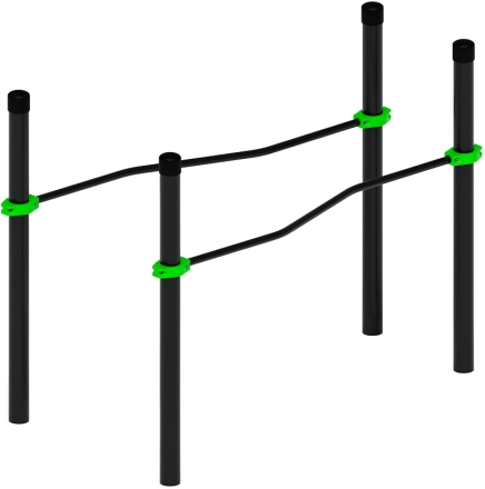 Воркаут ЛОВ 108 зеленый ВТ 102.05-02, фото 3