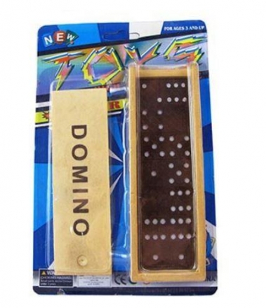 Домино в деревянном футляре, фото 1