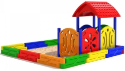 Песочный дворик 1 для детской площадки, фото 2 Песочный дворик 1 для детской площадки, фото 2