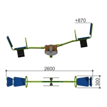 Качалка Кошка Романа 108.01.01