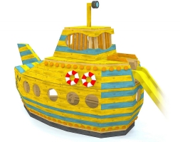 Игровой комплекс TORUDA WOOD Подводная лодка, фото 2 Игровой комплекс TORUDA WOOD Подводная лодка, фото 2