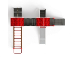 Детская игровая площадка В гостях у сказки ДИК 1.05.01-06.С H=900, фото 5