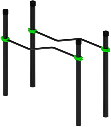 Воркаут ЛОВ 108 зеленый ВТ 102.06-02, фото 3