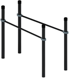 Воркаут ЛОВ 108 серый ВТ 102.09-03, фото 1