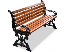 Скамейка чугунная Барокко 1,8 м