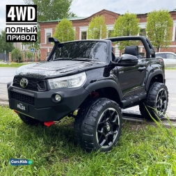 Электромобиль Toyota Hilux Rugged X DK-HL850 4WD черный, фото 1