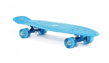 Скейт пластиковый (27X8") синий  Moove&amp;Fun, PP2708-1 blue