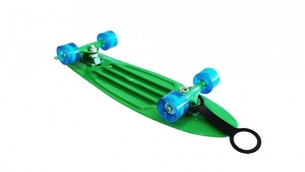 Скейт пластиковый (27X8&quot;) синий  Moove&amp;Fun, PP2708-1 blue, фото 6