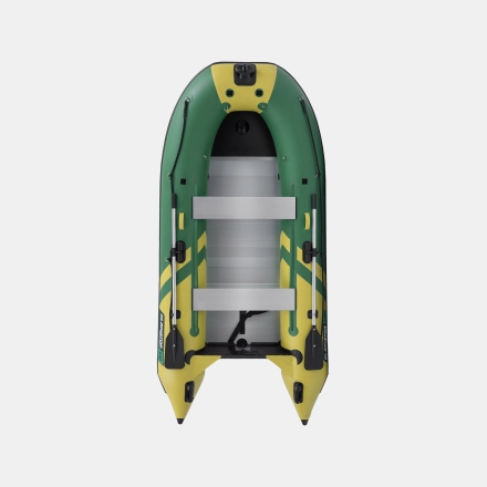 Gladiator C 330 AL ACTIVE Зелено-оливковый моторная лодка ПВХ Алюминиевый пайол, фото 5