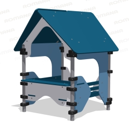 Игровой домик Romana 057.72.00 для детских площадок, фото 4