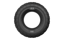 Набор из двух массажных мячей с кистевым эспандером черный