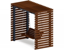 Пергола с диваном Гармония уюта-4 (без поликарбоната) Пергола с диваном Гармония уюта-4 (без поликарбоната)