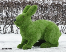 Топиари заяц большой, Чики - газон Deluxe Green