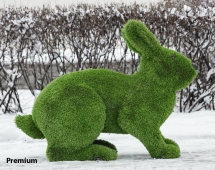 Топиари заяц большой, Чики - газон Deluxe Green
