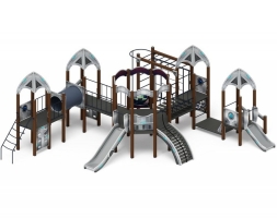 Детская игровая площадка Космопорт горка Н 1200,750 ДИК 2.14.03-01, фото 2