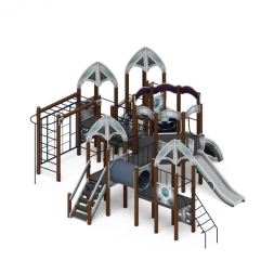 Детская игровая площадка Космопорт горка Н 1200,750 ДИК 2.14.03-01, фото 3