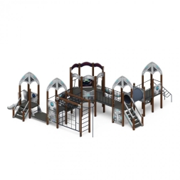 Детская игровая площадка Космопорт горка Н 1200,750 ДИК 2.14.03-01, фото 1