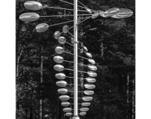 Скульптура из нержавеющей стали Торнадо Малый размер