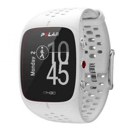 Часы для бега с GPS POLAR M430, цвет: белый, фото 1