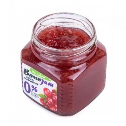 Низкокалорийный джем Bombbar 250гр., Брусника, шт., фото 2