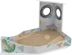 Песочница Кораблик ПС105.00 для детской площадки, фото 1 Песочница Кораблик ПС105.00 для детской площадки, фото 1