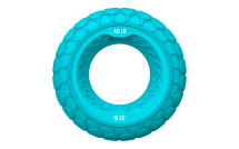 Набор из двух массажных мячей с кистевым эспандером бирюзовый