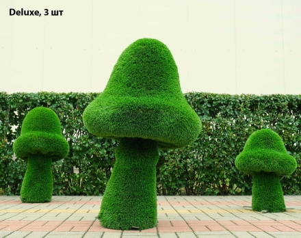 Топиари композиция грибы Сказочные (3шт) - Deluxe Green, фото 2