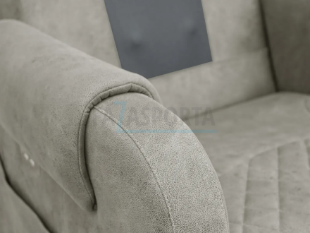 Кресло-реклайнер электрический с подъемом и массажем FUJIMO LOUNGE UP Mouse, фото 6