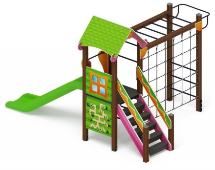 Детская игровая площадка Лукоморье ДИК 2.25.04-01 H=1200, фото 1