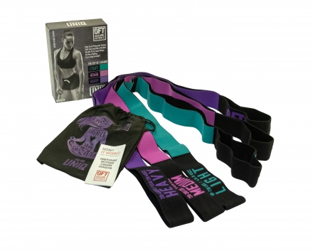 Набор из трех тканевых эспандеров UNIQ, фото 1