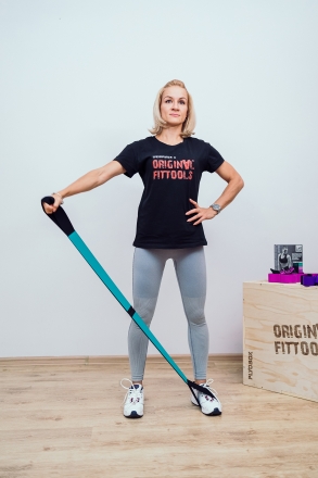 Набор из трех тканевых эспандеров UNIQ, фото 10