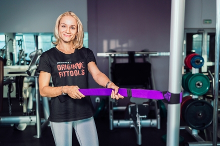 Набор из трех тканевых эспандеров UNIQ, фото 19