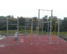 Площадка для воркаута. Уровень двор. W-1.7.11 Площадка для воркаута. Уровень двор. W-1.7.11