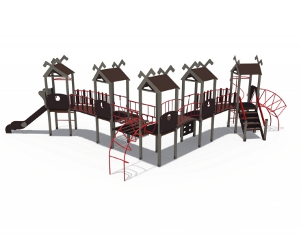 Детский игровой комплекс Лесная долина Н-1200 ДИО 06070, фото 1