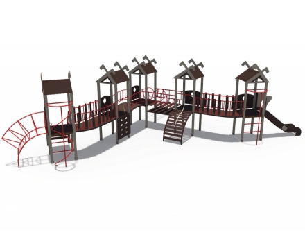 Детский игровой комплекс Лесная долина Н-1200 ДИО 06070, фото 2