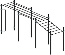 Воркаут ЛОВ 108 серый ВТ 102.11-03, фото 2