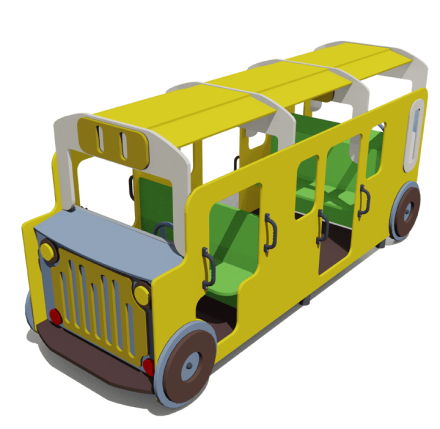 Игровой комплекс Автобус ВСТ 1120 для детской площадки, фото 1