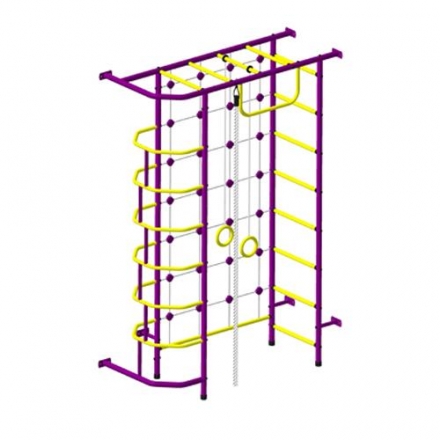 Спортивный комплекс Пионер 9М пурпурно/жёлтый, фото 1