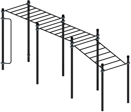 Воркаут ЛОВ 89 серый ВТ 101.11-03, фото 3