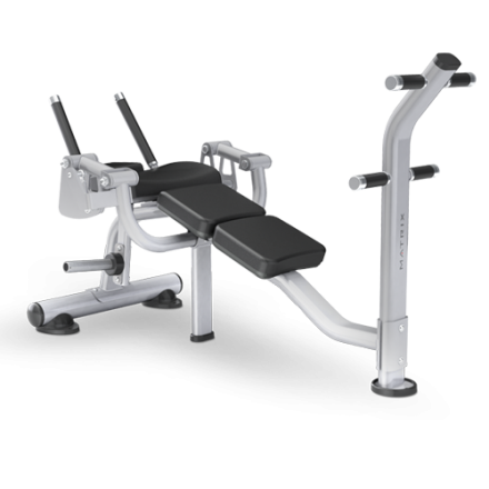 MATRIX MAGNUM MG-PL50 Iced Silver Скамья для скручивания, фото 1