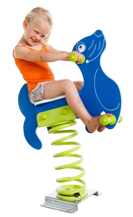 Качалка на пружине Graphics Тюлень для детской площадки, фото 2