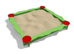 Песочница Куличики ВСТ 5652 для детской площадки, фото 1 Песочница Куличики ВСТ 5652 для детской площадки, фото 1