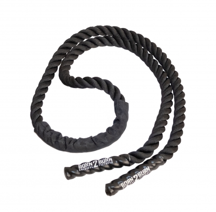 Скакалка тяжелая для функционального тренинга 38мм x 3м, фото 1