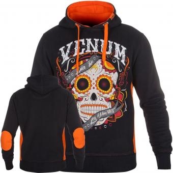 Толстовка Venum Santa Muerte Black/Orange, фото 1