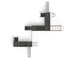 Детская игровая площадка Навина Н 1200 ДИК 2.09.08-02, фото 4